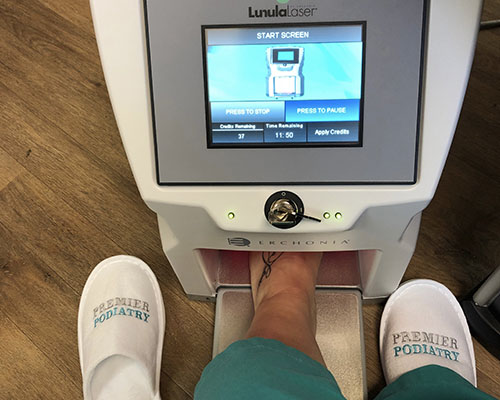 Laser Therapy at Premier Podiatry