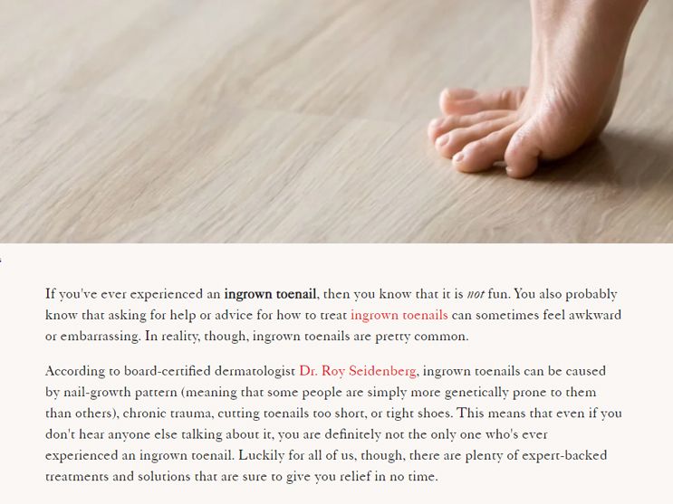 How to Identify, Treat, and Prevent Further Ingrown Toenails