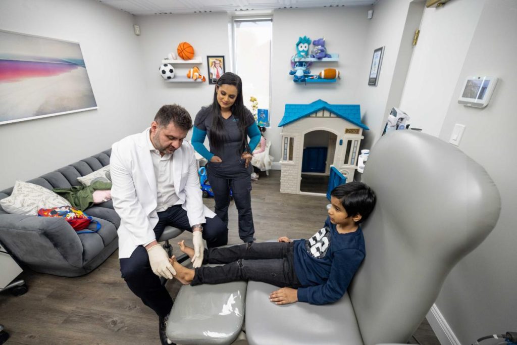 Podiatry treatment for kids