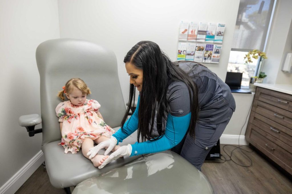 Child podiatrist