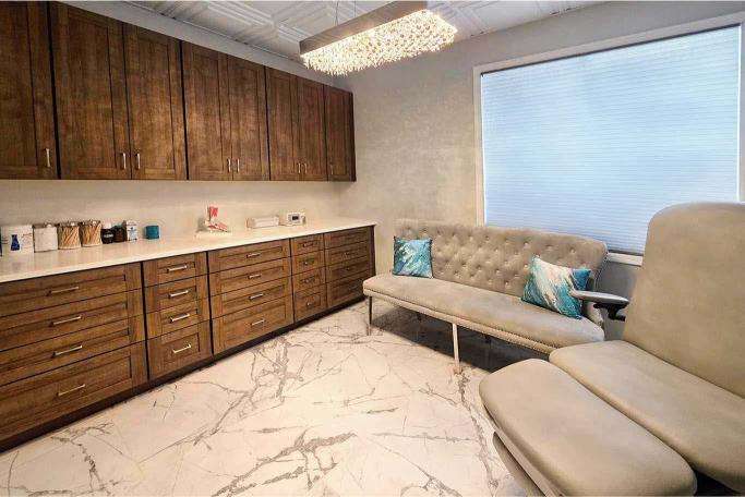 Premier Podiatry Wayne Office waiting area