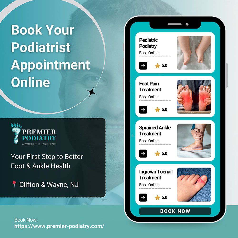 Book Podiatrist Appointment Online